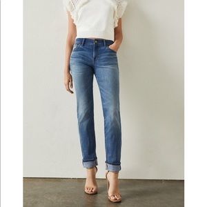 SALE**BCBGMAXAZRIA Straight Leg Boyfriend Jean